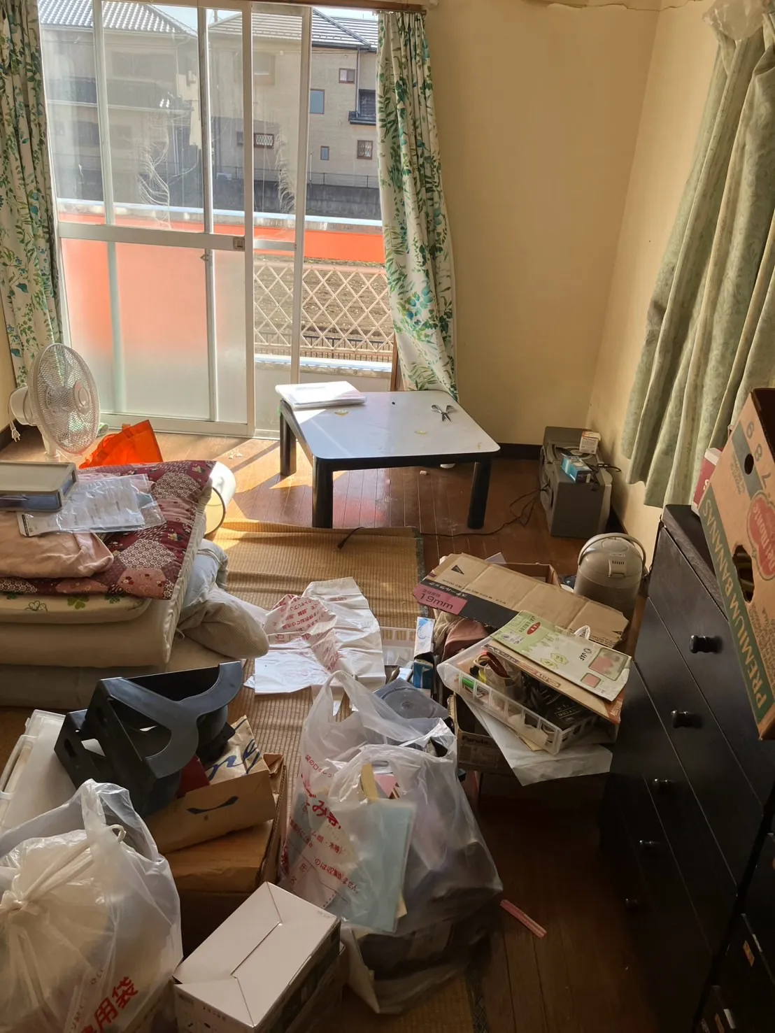 茨城県にてお引越しに伴う不用品回収とクリーニングを行いました...