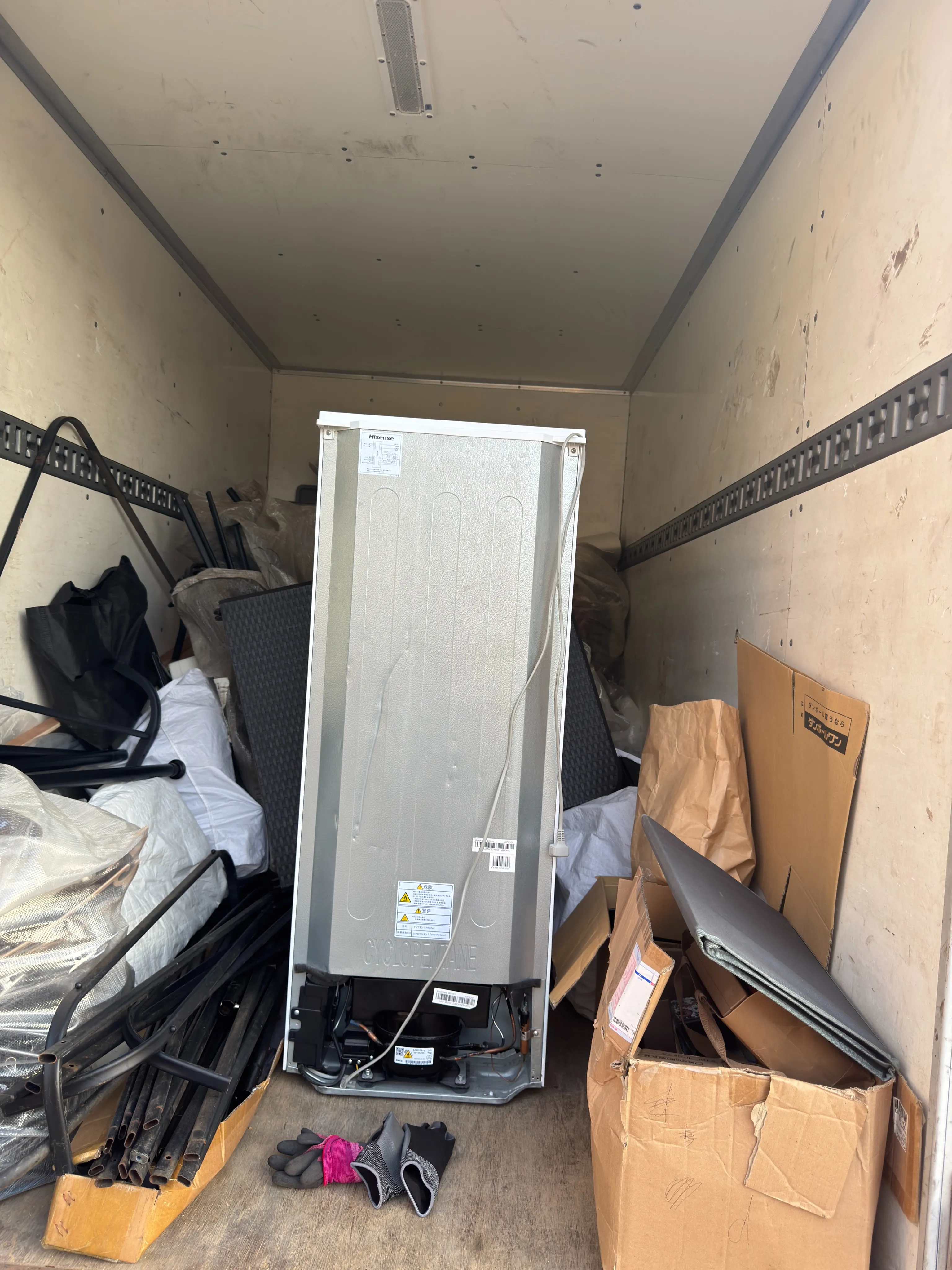 千葉にて不用品回収を行いました🚚